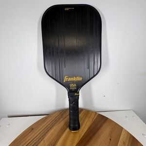 Franklin Sports Carbon STK Pickleball Paddle JW Johson Signature Black 17‎ mm